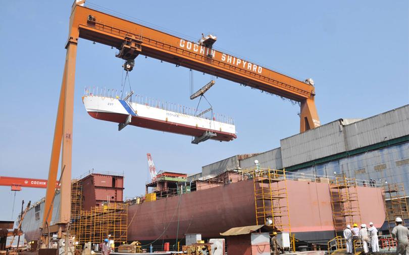 Cochin Shipyard gains 3 per cent on order wins