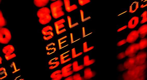 Five stocks with selling interest