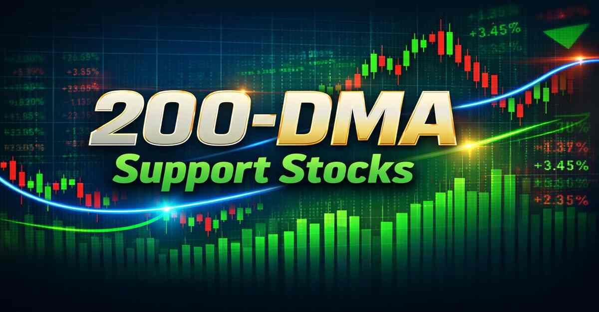 200-DMA Support: These 5 Stocks Bounced from Their 200-DMA; Keep Them on Your Watchlist