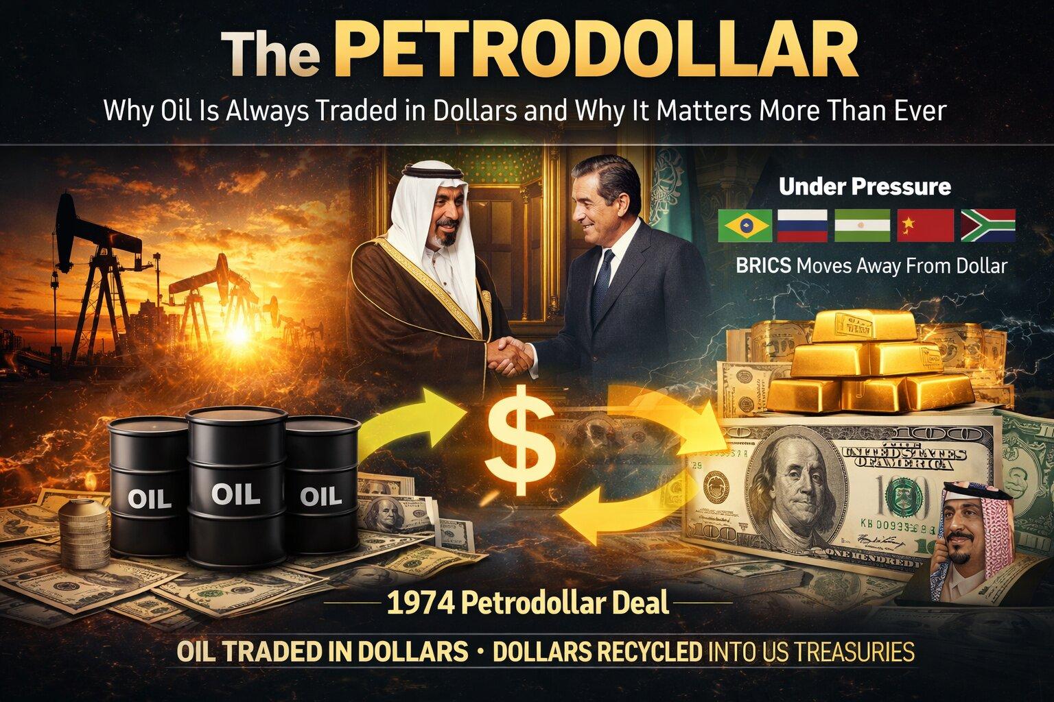The Petrodollar: Why Oil Is Always Traded in Dollars and Why It Matters More Than Ever