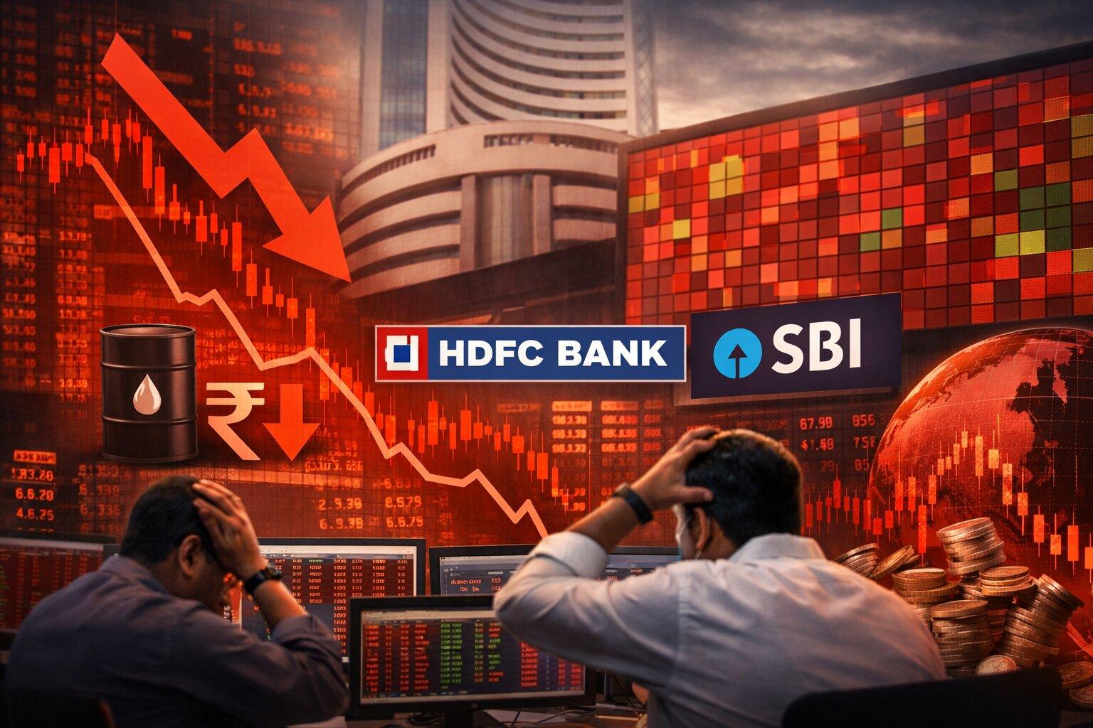 A Day of Heavy Selling on Dalal Street: What Dragged the Sensex Down 1,837 Points