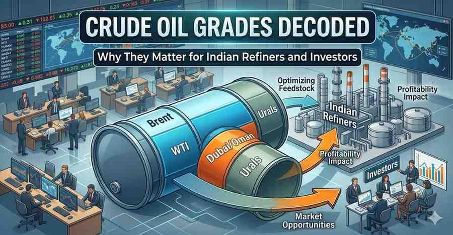Crude Oil Grades Decoded: Why They Matter for Indian Refiners and Investors