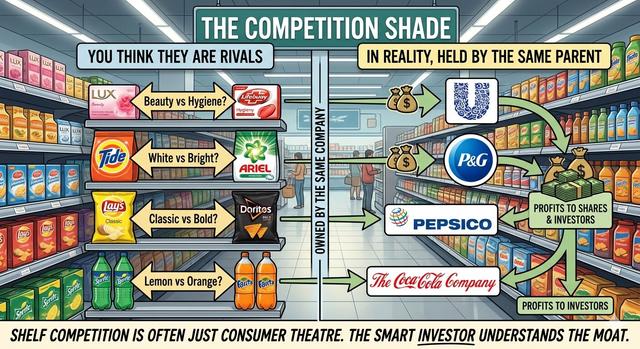 The Brands You Think Are Rivals Are Often Owned by the Same Company