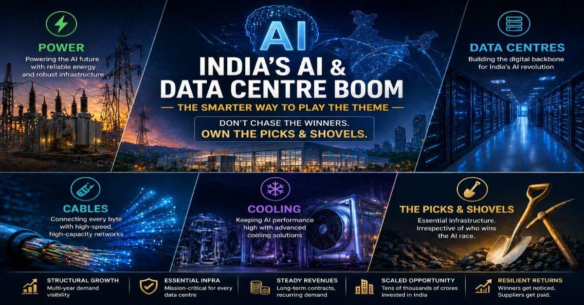 Picks and Shovels for India's AI and Data Centre Boom: The Smarter Way to Play the Theme