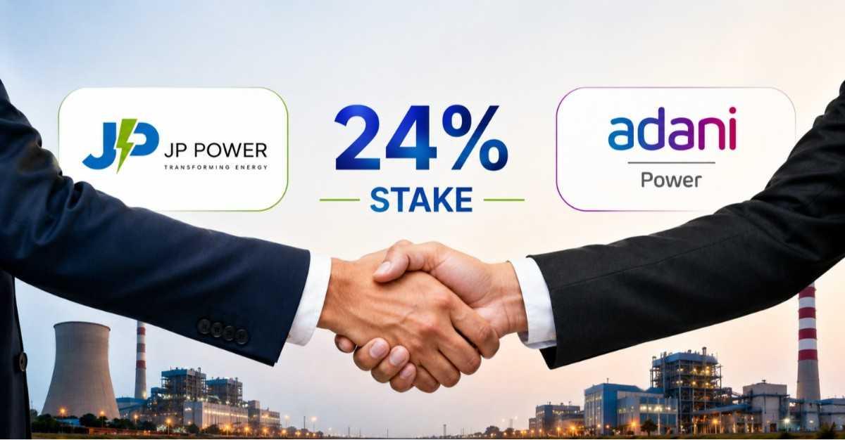 JP Power Share Price Jumps 17% After Adani Power To Acquire 24% Stake For Rs 2,994 Crore