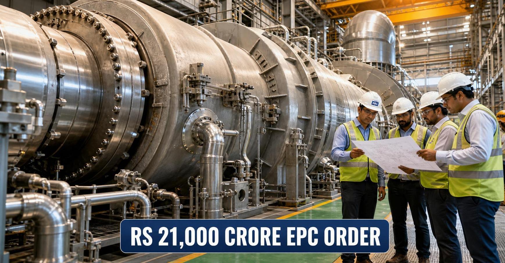Rs 2.40 Lakh Crore Order Book: PSU Engineering Giant Secures Rs 21,000 Crore Domestic Thermal Power Project
