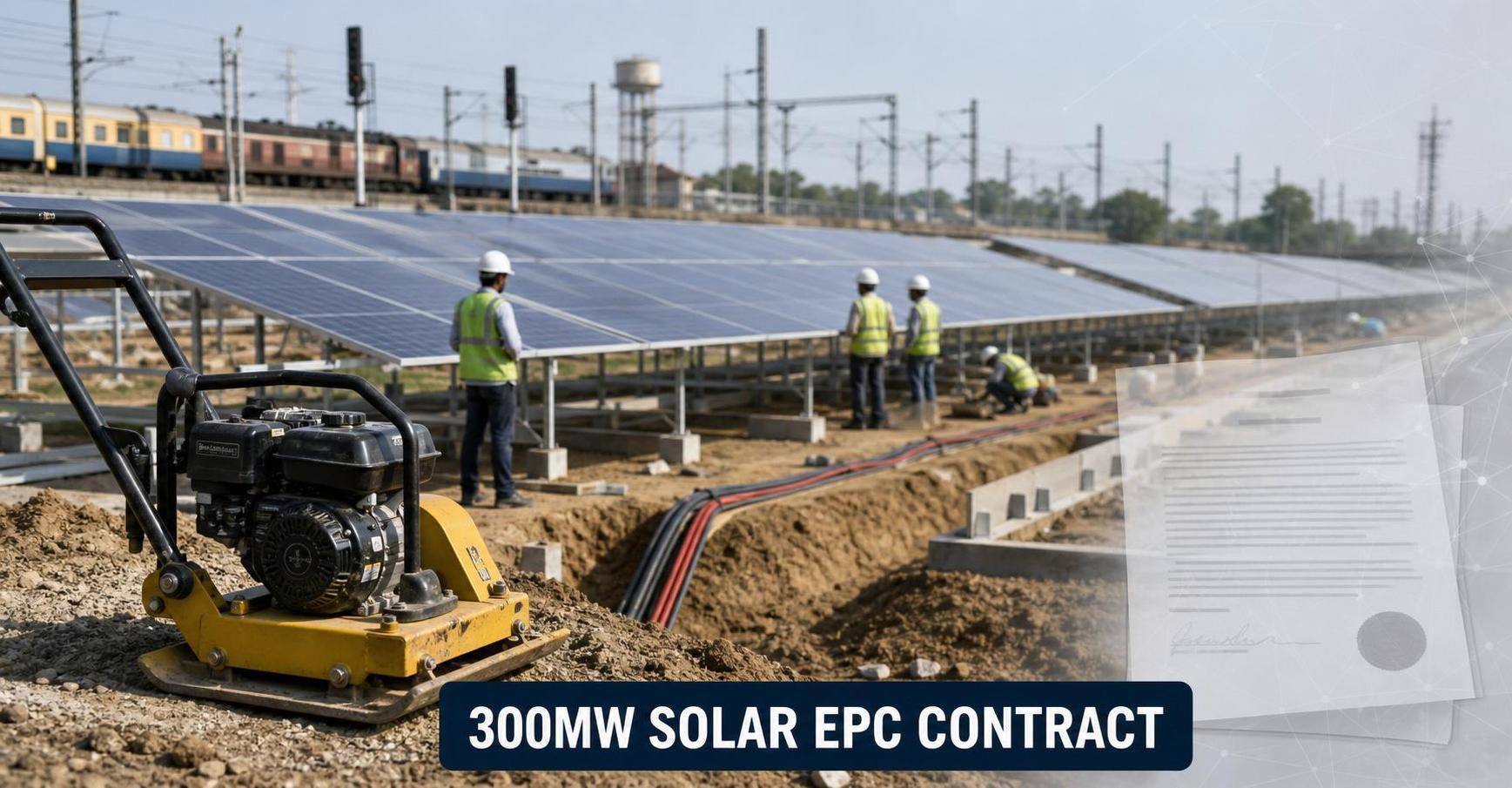 FII Stake Increases: Renewable EPC Company Secures 300 MW Solar EPC Order For Utility-Scale Project