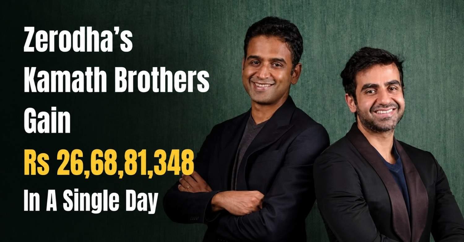 Zerodha’s Kamath Brothers Gain Rs 26,68,81,348 In A Single Day As This Multibagger EV Stock Jumps Nearly 5%; DII Stake Increases