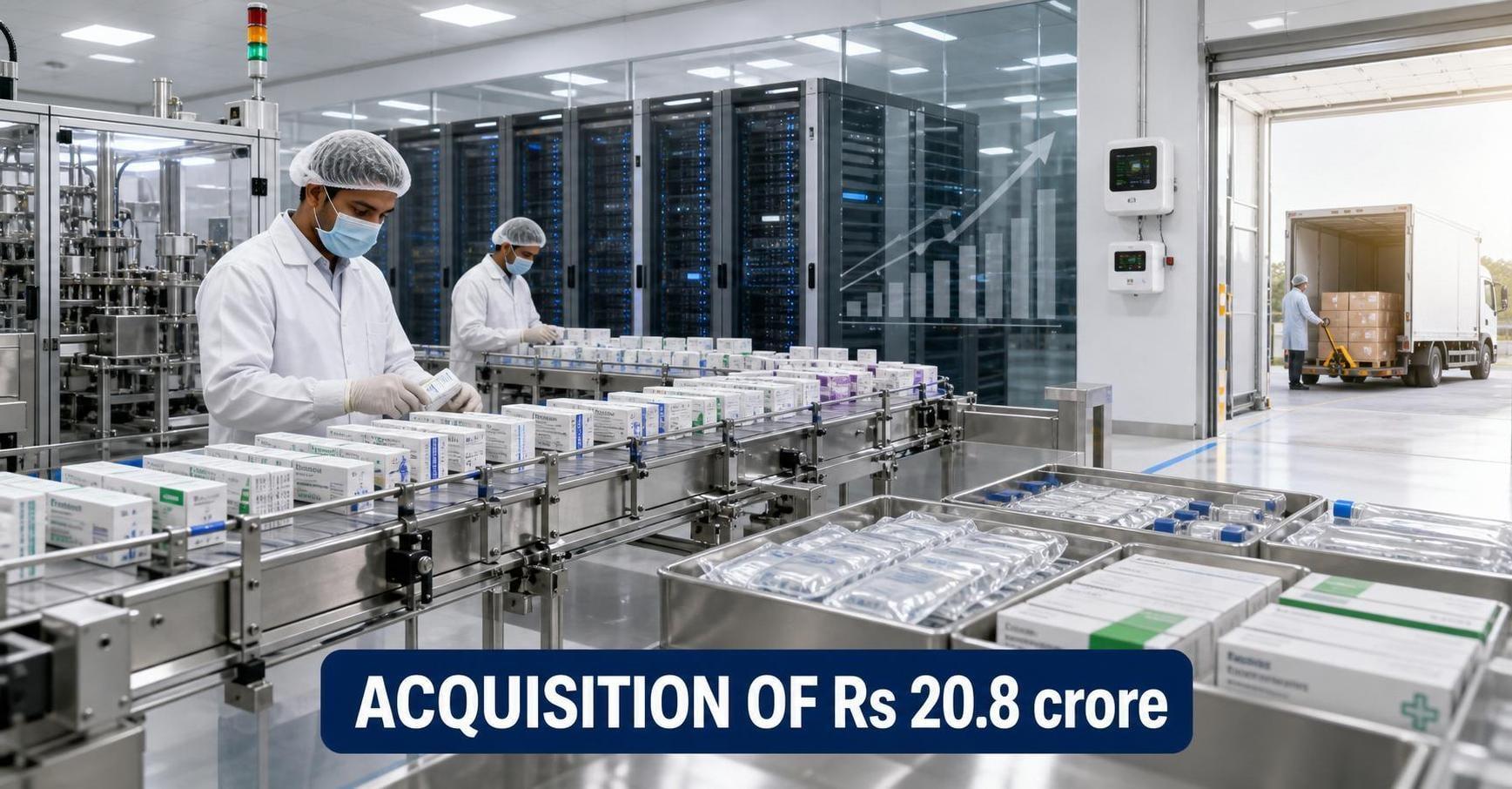 This Low-Debt Multibagger Small-Cap Pharma Stock Jumps 13% as the Company Enters the Fast-Growing Hospital Segment Through a Strategic Acquisition