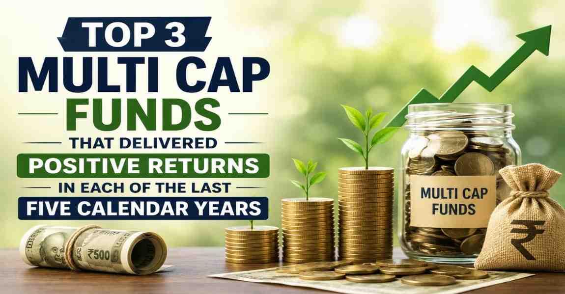 Top 3 Multi Cap Funds That Delivered Positive Returns in Each of the Last Five Calendar Years
