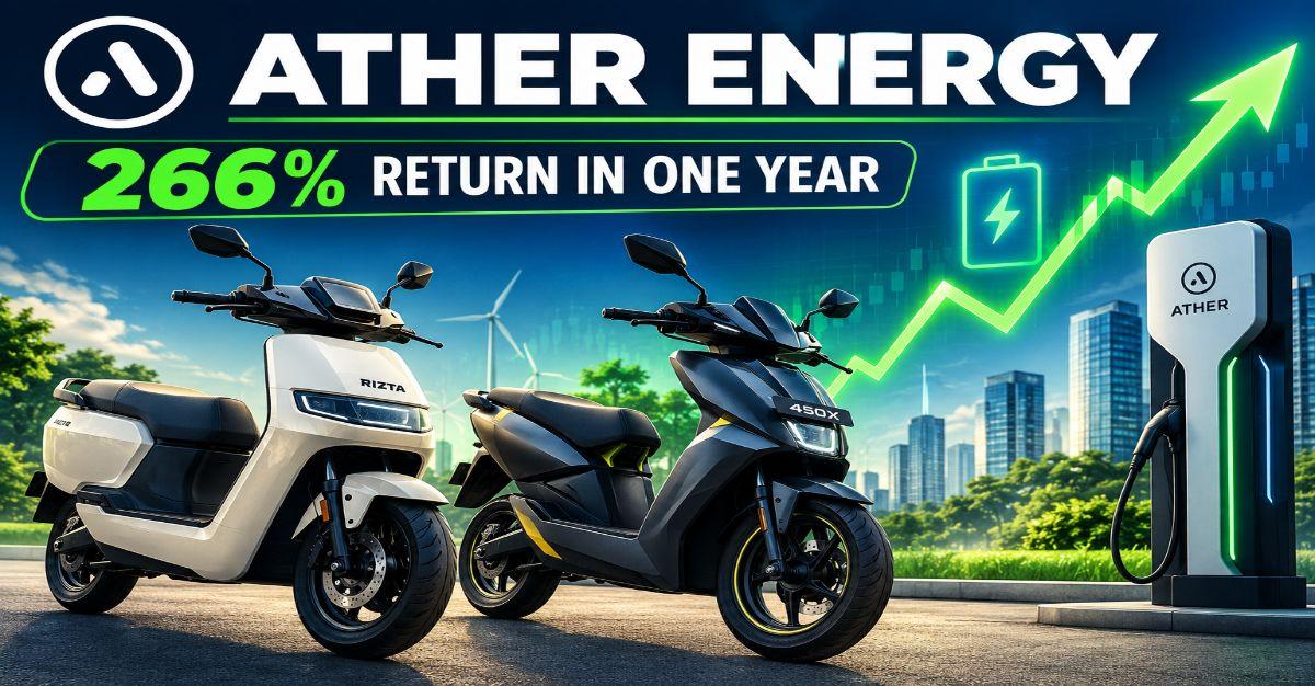 Ather Energy Has Returned 266% in One Year. ROE Is -33%. ROCE Is -20%. Free Cash Flow Is Negative. So What Is the Market Actually Buying?