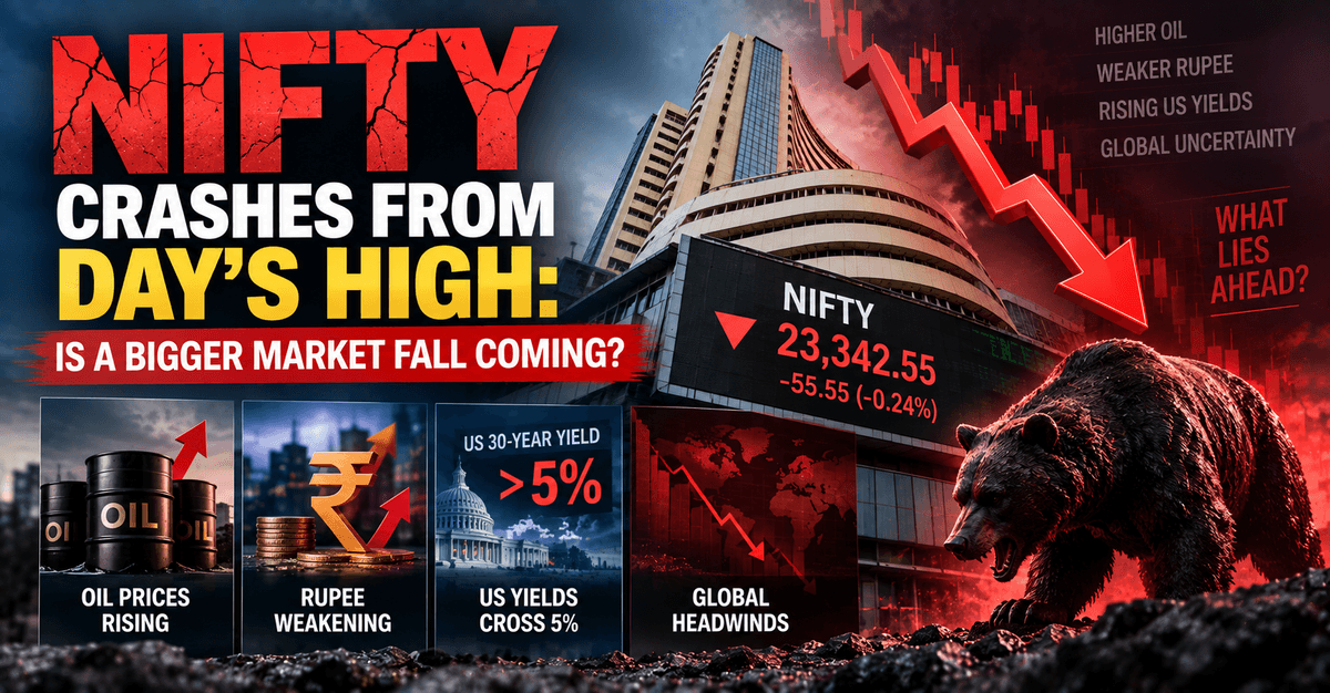 Nifty Bloodbath After Shocking Reversal: Is A Bigger Crash Coming?