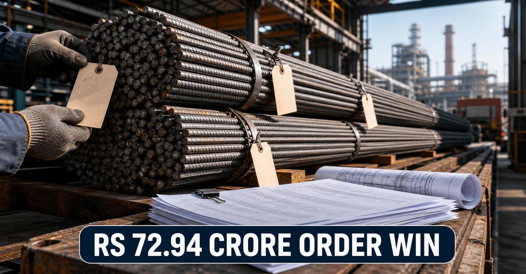 Small-Cap Steel Stock Gets Big Boost After Rs 72 Crore Order Win