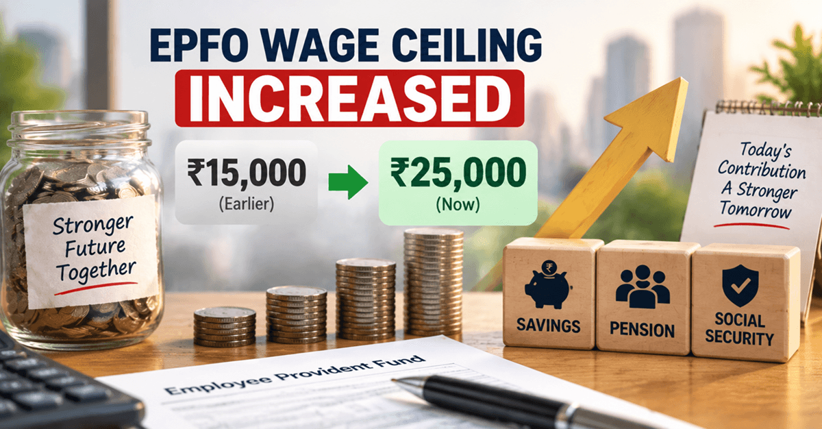12-Year Wait Ends: EPFO Salary Limit Gets A Massive Rs 10,000 Jump