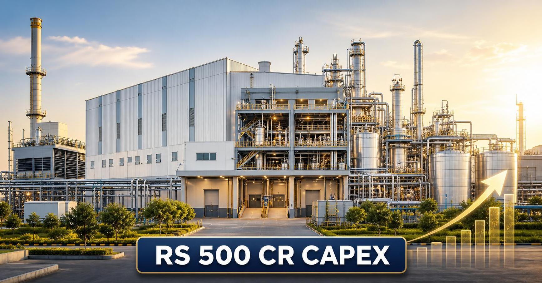 रु 500 कोटी कॅपेक्स वाढ: या फार्मा स्टॉकने नवीन वाढीचे पर्व सुरू केले आहे।