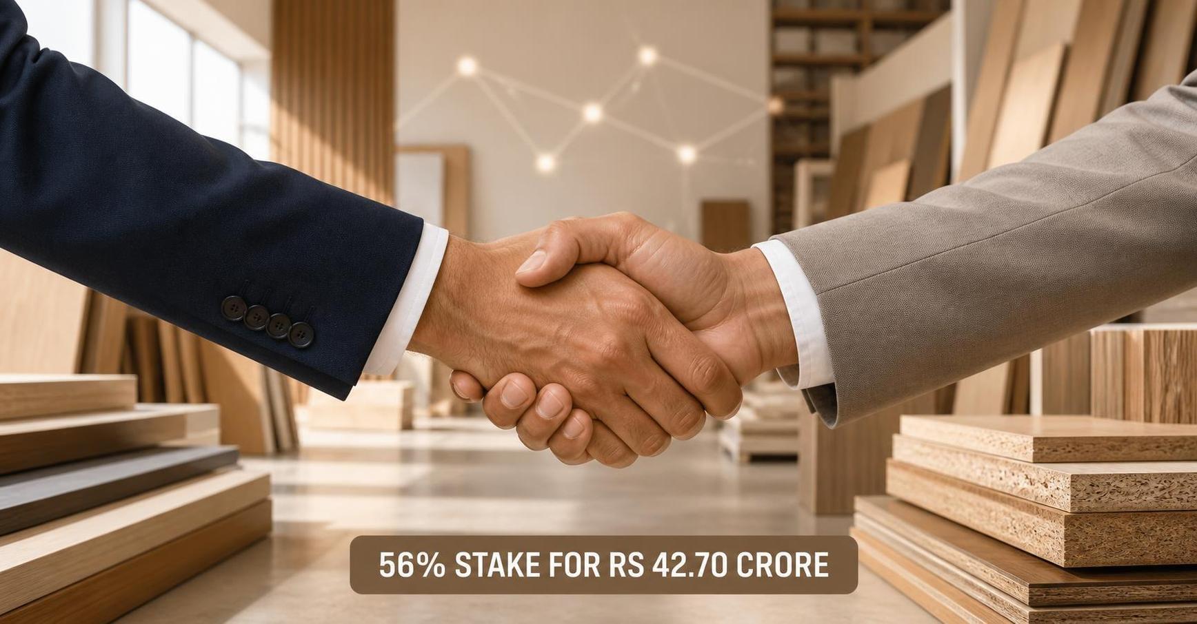 Big Acquisition Move: Company To Buy 56% Stake In Fabwood Solutions For Rs 42.70 Crore