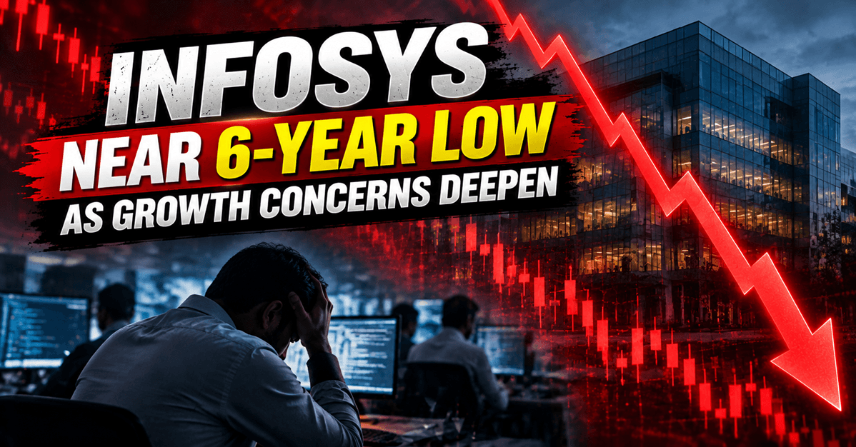 Infosys Stock Crash: IT Giant Hits 6-Year Low As Investor Confidence Takes A Hit