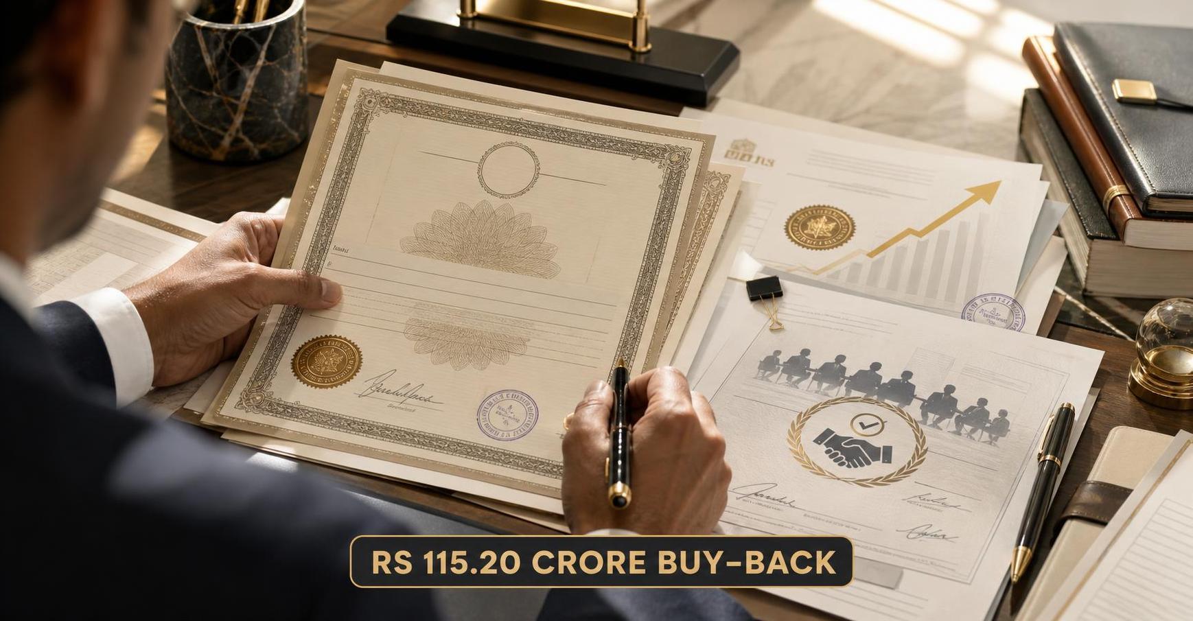 शार्दुल सिक्युरिटीजच्या शेअरधारकांनी 60 रुपये प्रति शेअर दराने 115.20 कोटी रुपयांचे बायबॅक मंजूर केले.