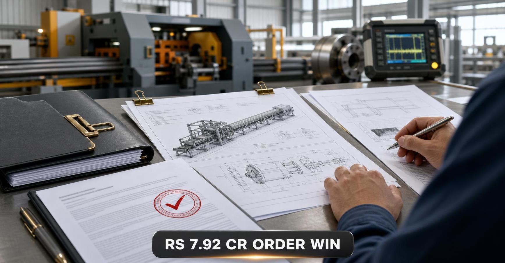 अॅडमॅच सिस्टिम्सला 7.92 कोटी रुपयांचा स्टील-साधनांचा ऑर्डर मिळाला, ऑर्डर बुक 76.25 कोटी रुपयांपर्यंत वाढला.