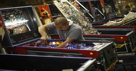 Factory output slows in May