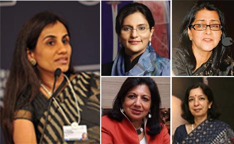 Top 5 Leading Ladies Of Corporate India