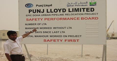 Punj Lloyd completes Petronas’ pipeline project in Malaysia