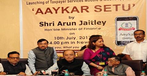 Finance Minister launches app ‘Aaykar Setu’ for taxpayers