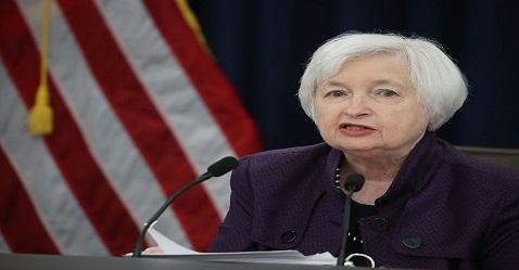 US markets react sharply on Janet Yellen statement