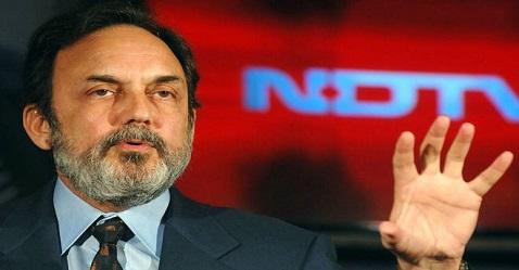 CBI raids NDTV co-founder Prannoy Roy’s residence, stock hits 52-week low