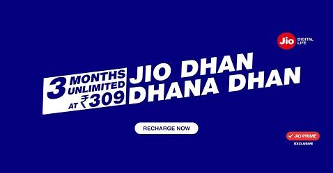 Go Dhan Dhana Dhan with JIO