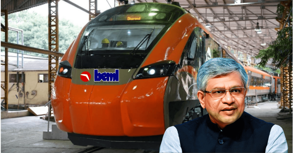 Rs 11,818 crore order book: Train Manufacturer Stock Rockets 8.8 Per Cent After Launch of India’s First Vande Bharat Sleeper Trainset