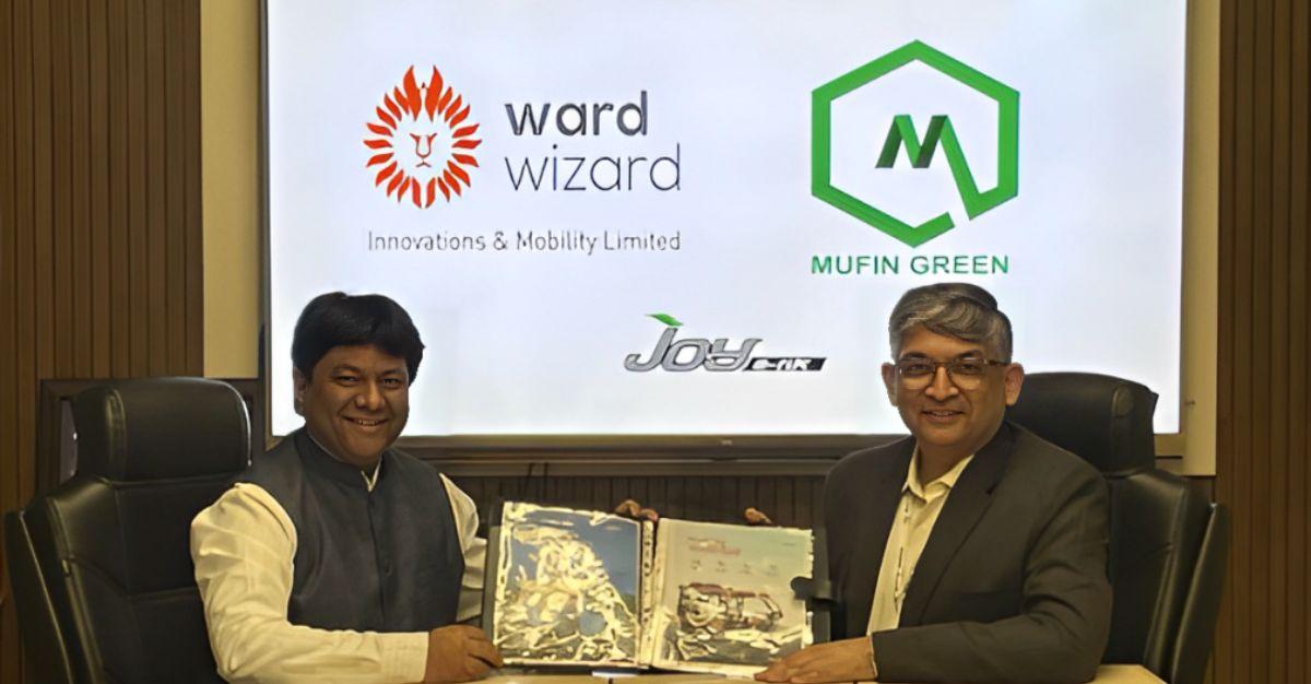 EV Company-Wardwizard Innovations Joins Forces with NBFC-Mufin Green Finance to Accelerate EV Adoption with Affordable Financing for Electric Three-Wheelers