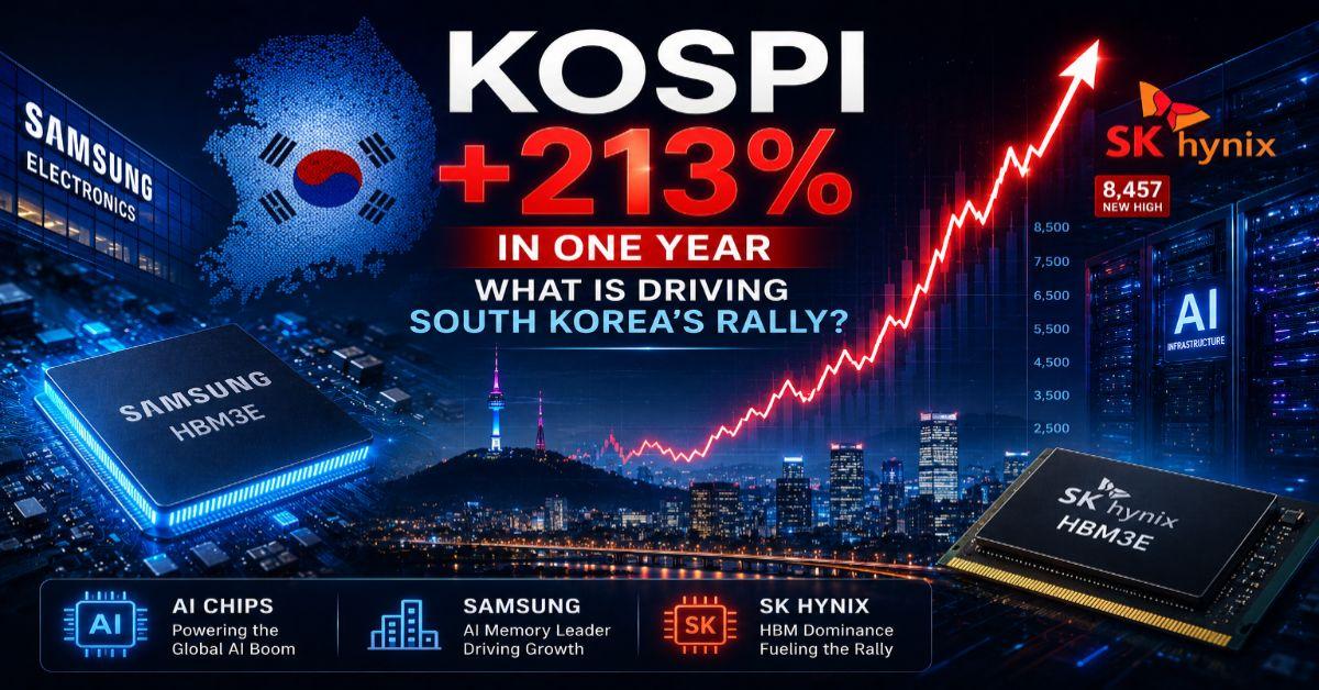 South Korea's Stock Market Has Returned 213% in One Year. Here Is What Is Actually Driving It
