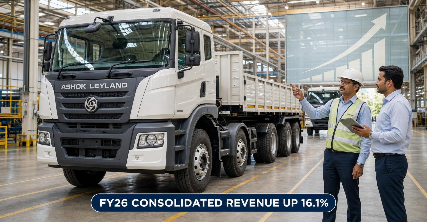 India's 2nd Largest Commercial Vehicle Manufacturer Reports Record FY26 Results, Achieves Highest-Ever CV Volumes; Shares Fall 2.5% On Friday