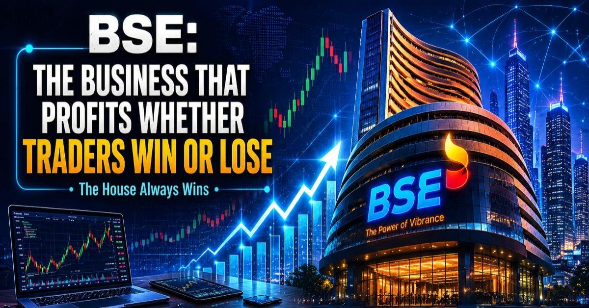 BSE Limited: The Business That Profits Whether Traders Win or Lose