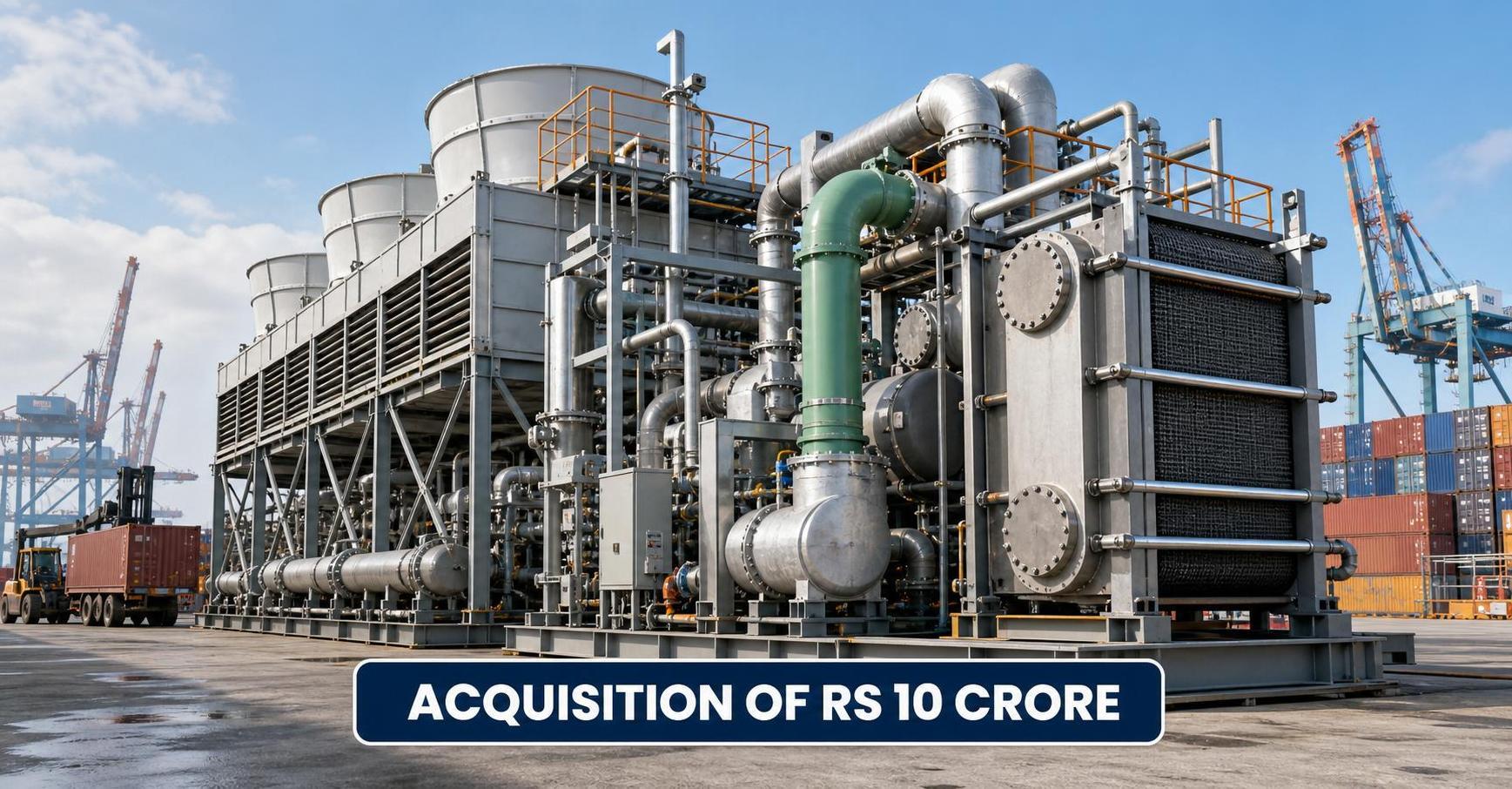 Low PE, High ROCE Small-Cap EPC Company To Acquire Industrial Cooling Solutions Business For Upto Rs 10 Crore; FII Stake Increases