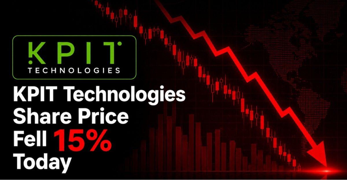 KPIT Technologies Share Price Falls 15%; Here's Why