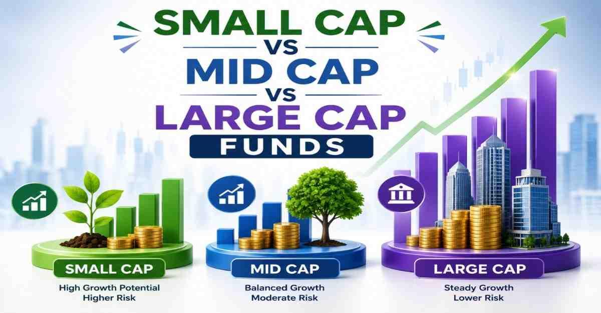 छोटे कैप बनाम मिड कैप बनाम बड़े कैप फंड्स: 2026 में अब तक किस श्रेणी ने सबसे अच्छे रिटर्न दिए हैं?
