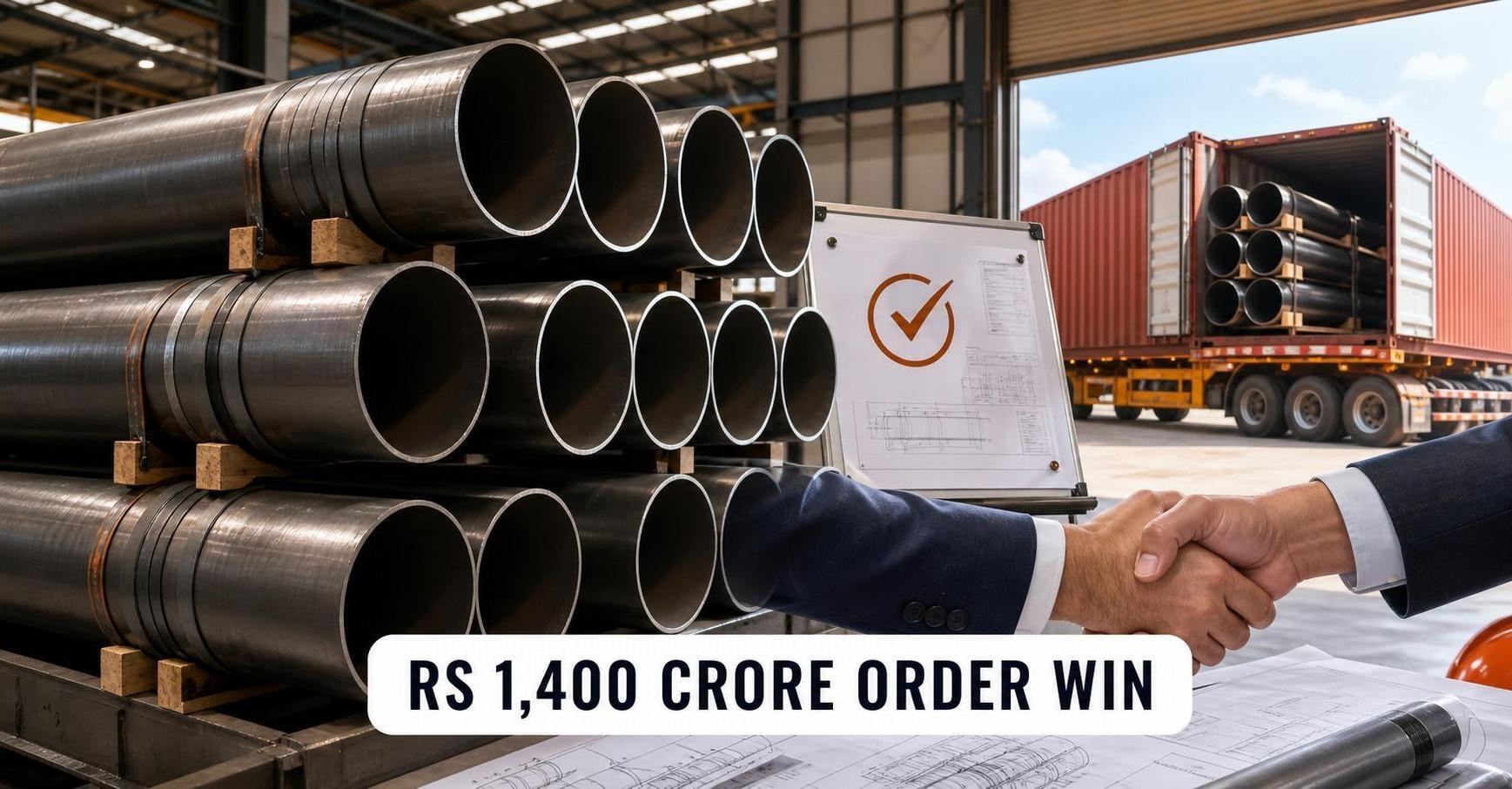 Rs 23,650 Crore Global Order Book: Multibagger Pipe Company Secures Rs 1,400 Crore Export Orders; Share Price Jumps 3.5%