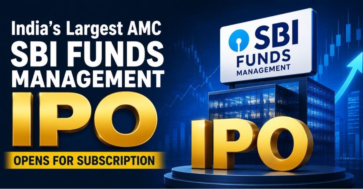 India's Largest AMC SBI Funds Management IPO Opens for Subscription: Check GMP and Key Details