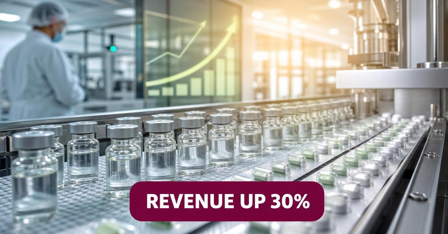 Drug Approvals and Therapy Gains Drive 30 per cent Quarterly Revenue Jump
