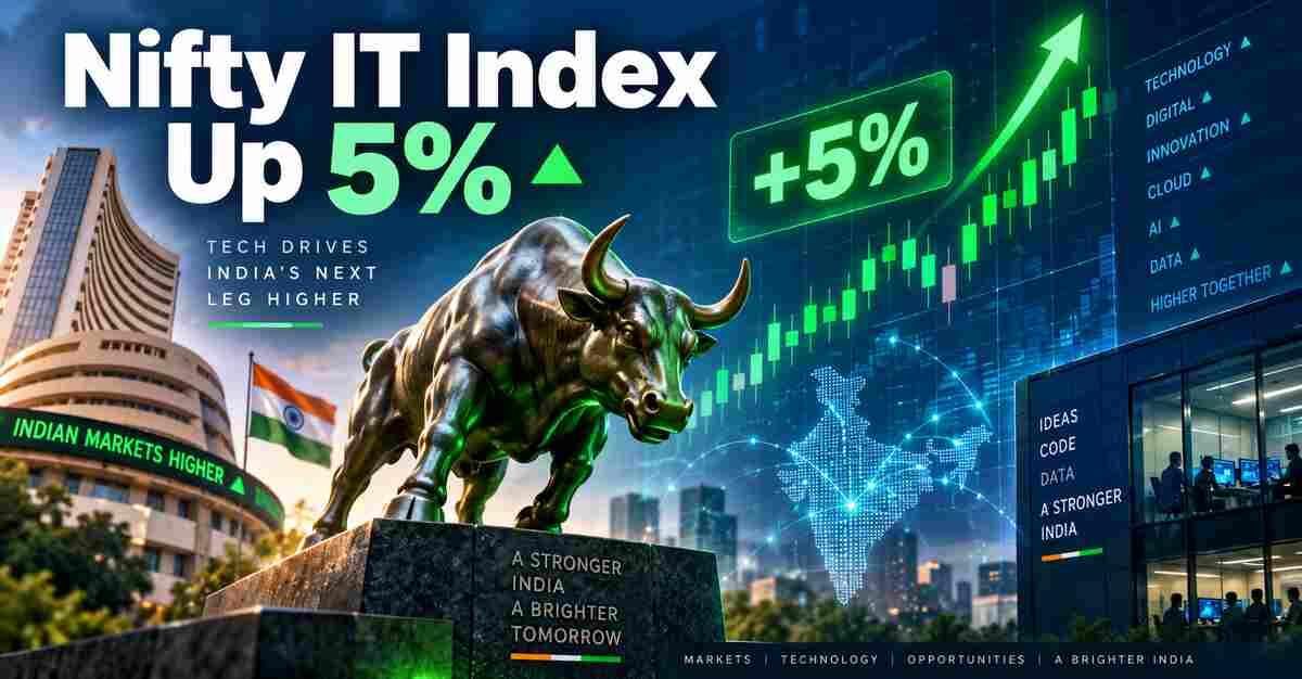 Nifty Opens with a Gap-Up; Nifty IT Jumps 5%, Tata Chemicals Hits 20% Upper Circuit