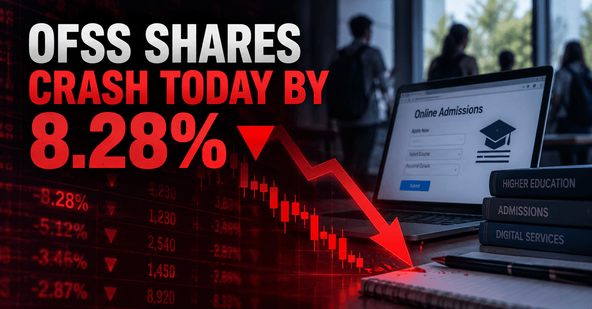 OFSS Stock Crash: USD 18 Billion Oracle Debt Deal Sends Shares Tumbling 8%