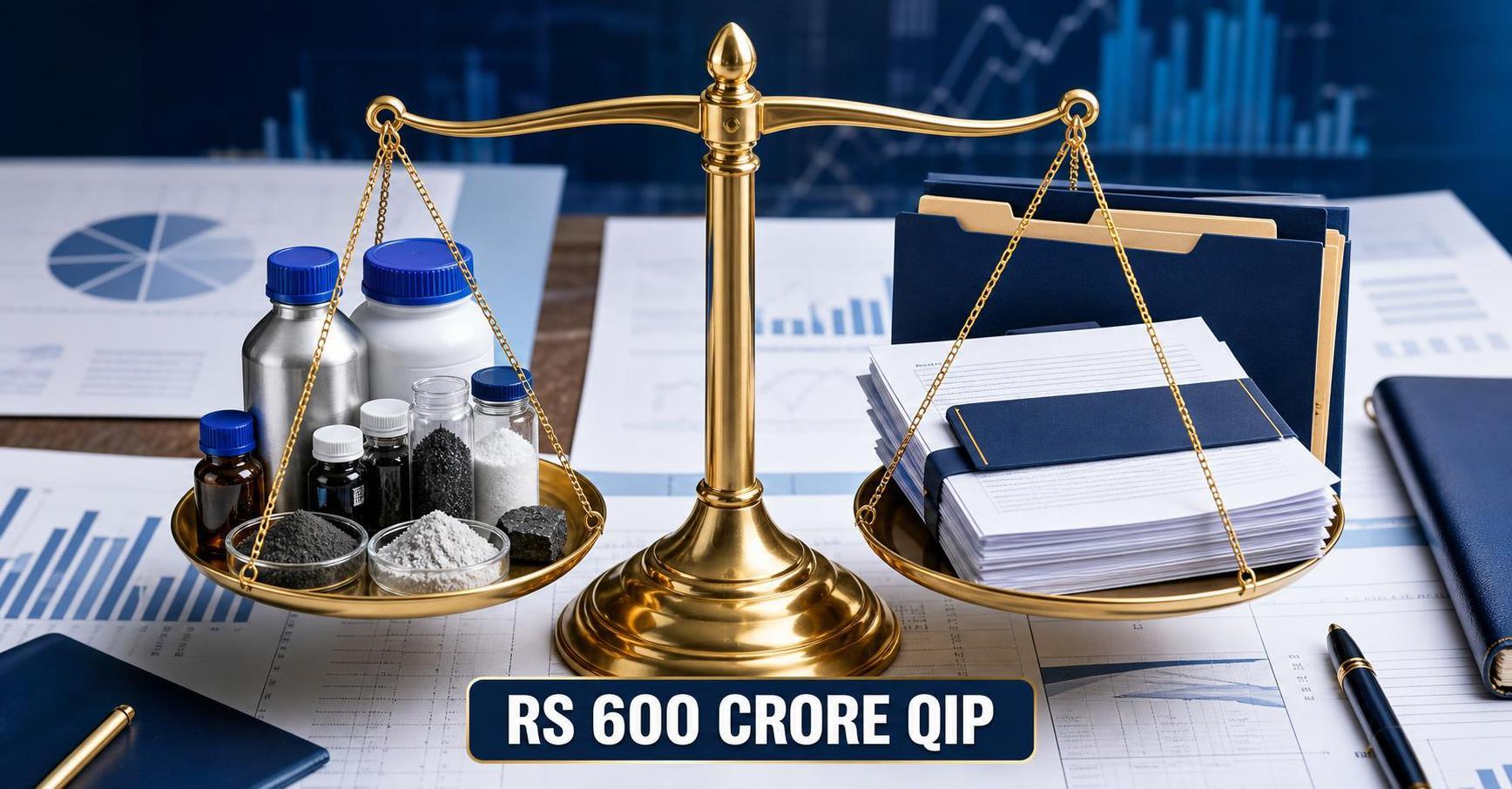 निओजेन केमिकल्सने त्यांच्या पहिल्या QIP द्वारे 600 कोटी रुपये उभारले, ज्यामुळे त्यांची बॅलन्स शीट मजबूत होणार आहे.