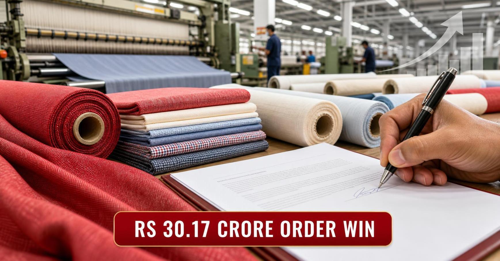 Tuni Textile Mills bags fabric orders worth up to Rs 30.17 crore, equal to about a quarter of FY26 revenue