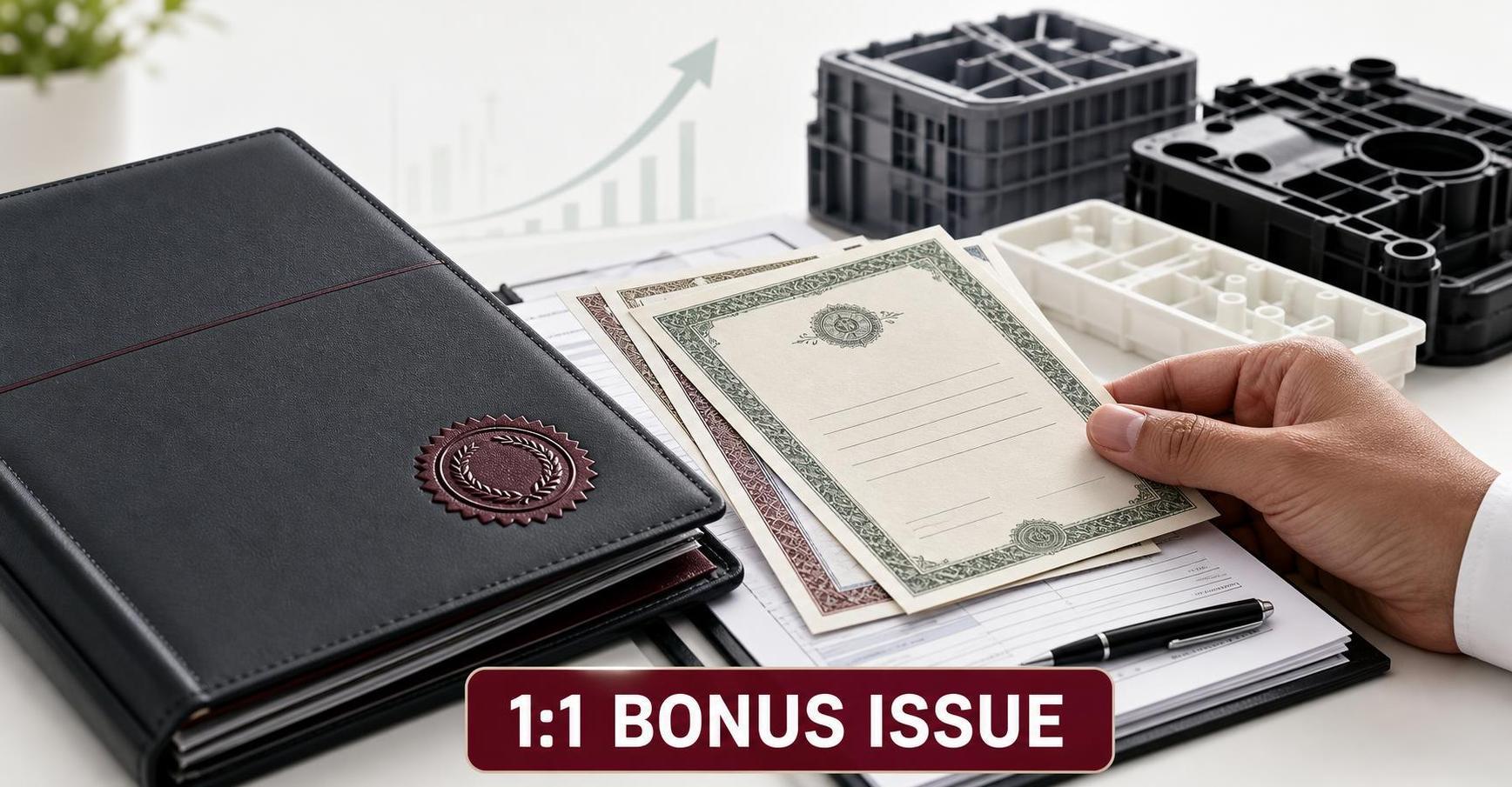Mold-Tek Technologies fixes October 9 record date for 1:1 bonus share issue