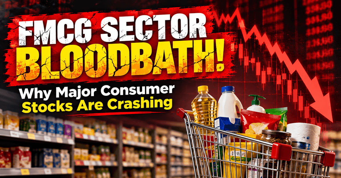 FMCG શેરોમાં તીવ્ર ગાબડું! વેચાણ વધતા નિફ્ટી FMCGએ નવું 52-સપ્તાહનું નીચું સ્તર હાંસલ કર્યું