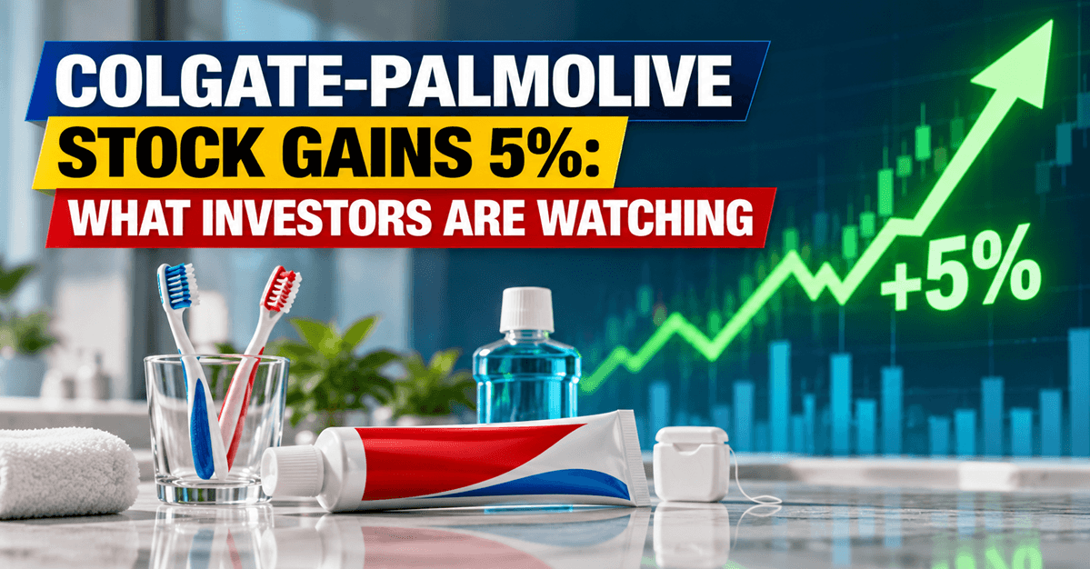 Colgate-Palmolive Shares Rise 5%: Key Factors Behind The Rally