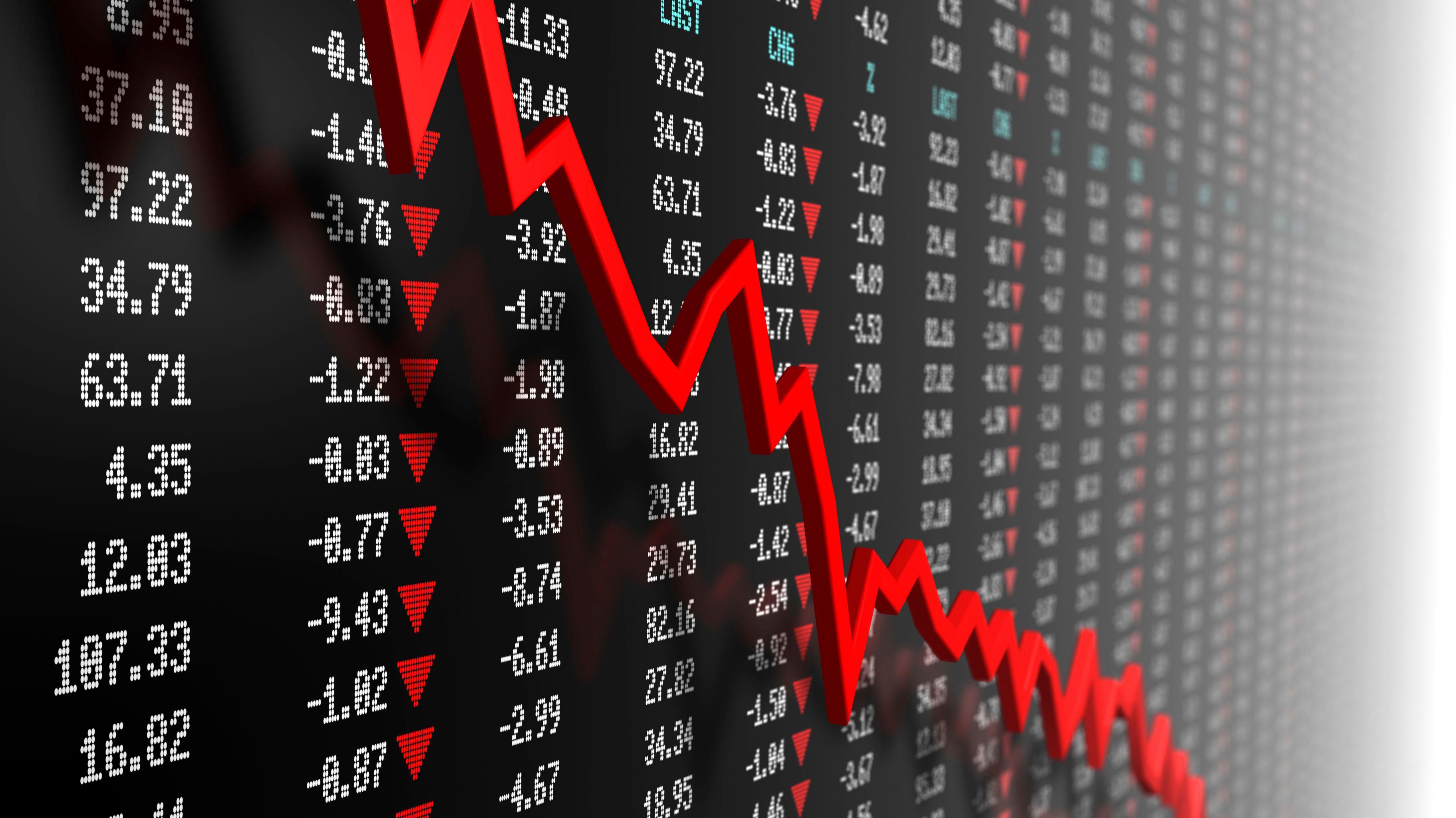 Five stocks with selling interest