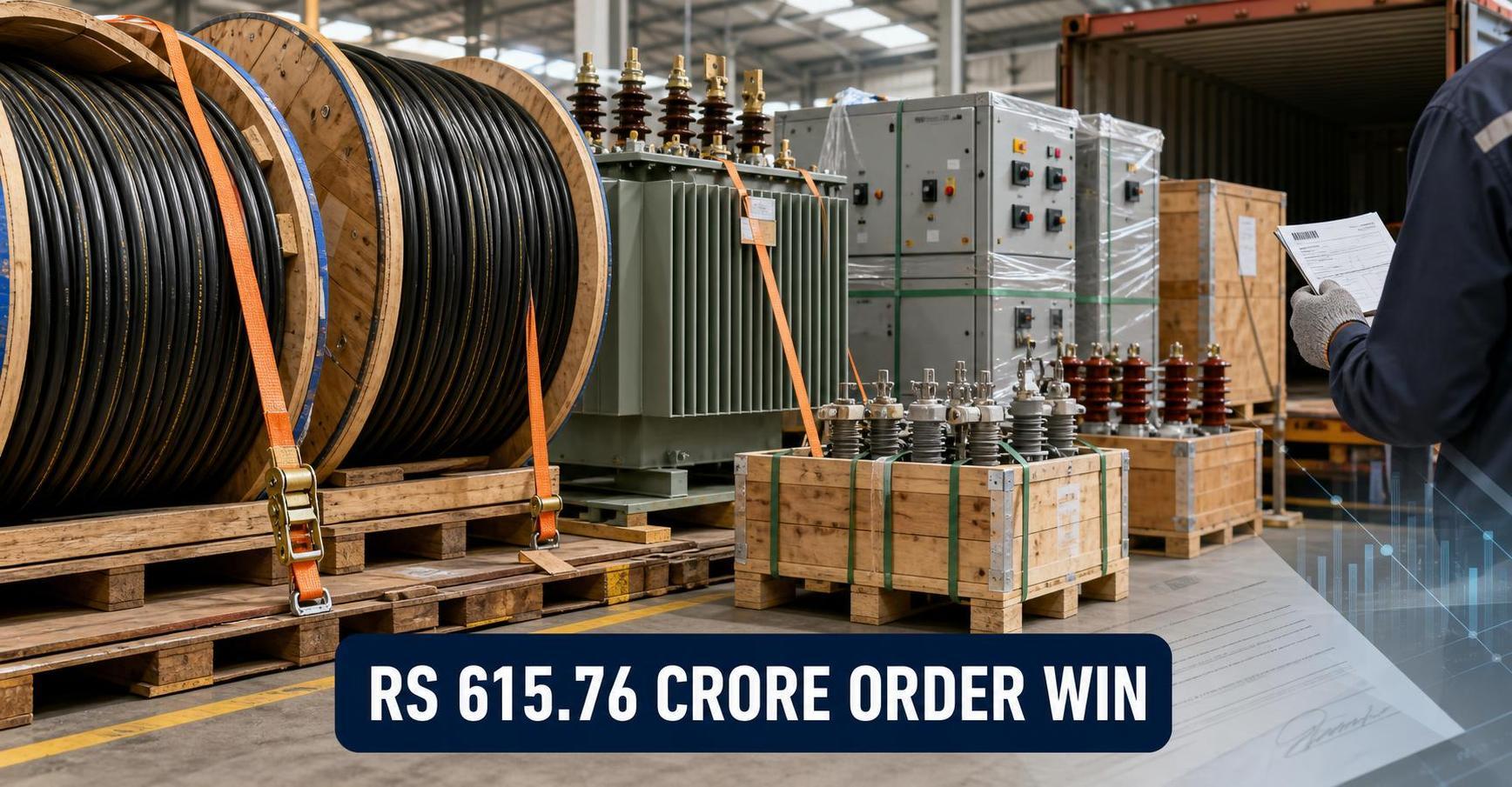 615.76 करोड़ रुपये का ऑर्डर जीत! इस इंफ्रास्ट्रक्चर कंपनी ने अपने ऑर्डर बुक को दोगुना किया।